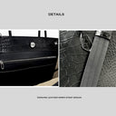 Premium Top-Grain Cowhide, supple yet structured