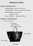 Premium Top-Grain Cowhide, supple yet structured