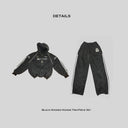 Street Cool Loose Hooded Sweatshirt &amp; Pants Two-Piece Set