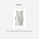 Layered V-Neck Jersey Top