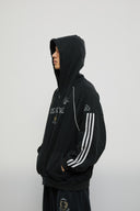 Street Cool Loose Hooded Sweatshirt &amp; Pants Two-Piece Set