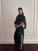 Street Cool Loose Hooded Sweatshirt &amp; Pants Two-Piece Set