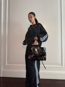 Street Cool Loose Hooded Sweatshirt &amp; Pants Two-Piece Set