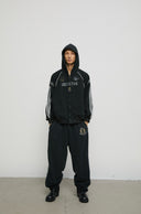 Street Cool Loose Hooded Sweatshirt &amp; Pants Two-Piece Set