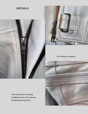 Vintage Distressed Full-Grain Cowhide Leather Jacket