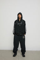 Street Cool Loose Hooded Sweatshirt &amp; Pants Two-Piece Set